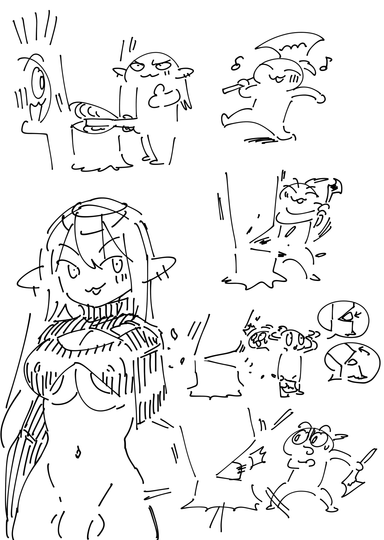 Futanari no Elf - Mini Manga 2-4 Hentai Sample Image