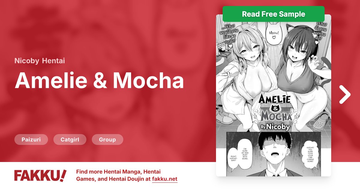  Amelie &amp; Mocha Hentai by Nicoby - FAKKU