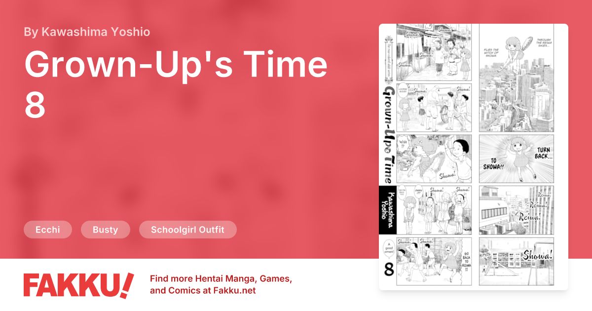 Grown-Up's Time 8 Hentai by Kawashima Yoshio - FAKKU