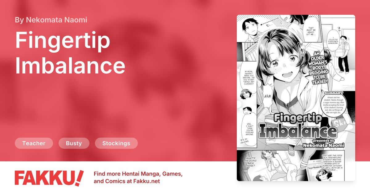 Fingertip Imbalance Hentai by Nekomata Naomi - FAKKU