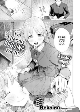 I'm Literally Begging For It! Hentai Cover Image