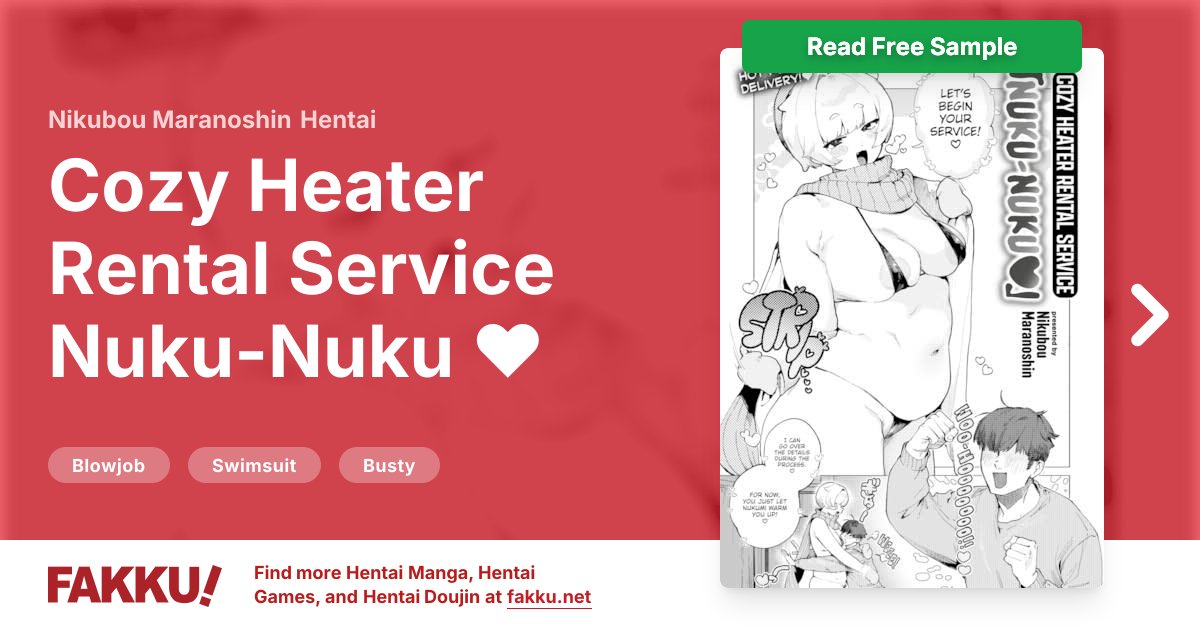  Cozy Heater Rental Service Nuku-Nuku ❤ Hentai by Nikubou Maranoshin - FAKKU