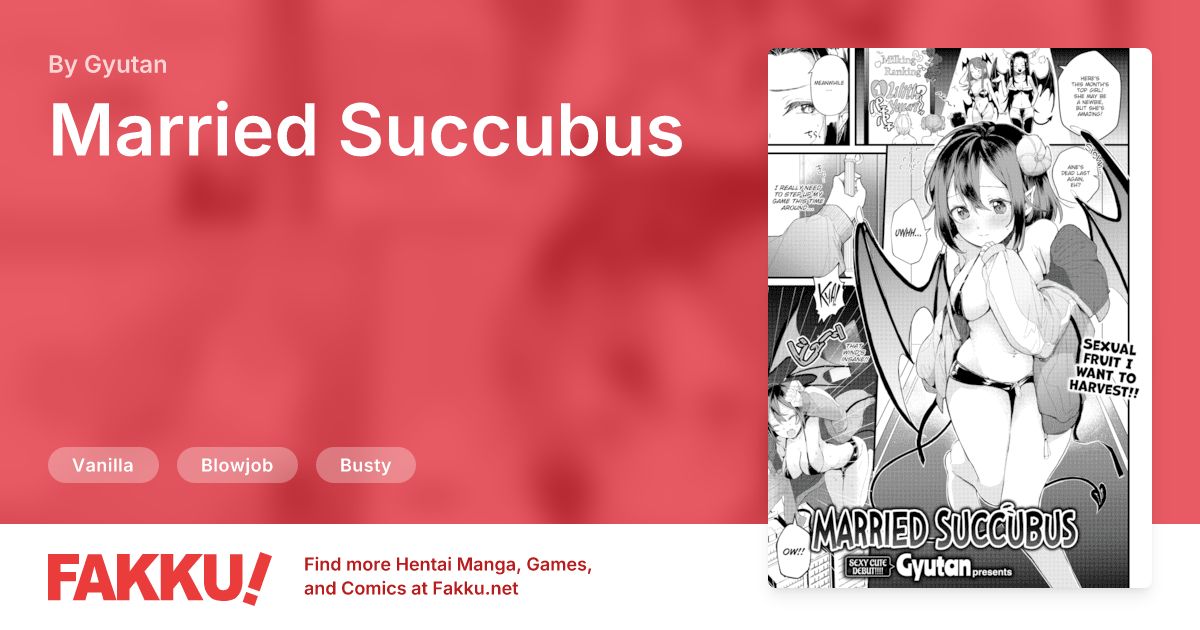 Married Succubus Hentai by Gyutan - FAKKU