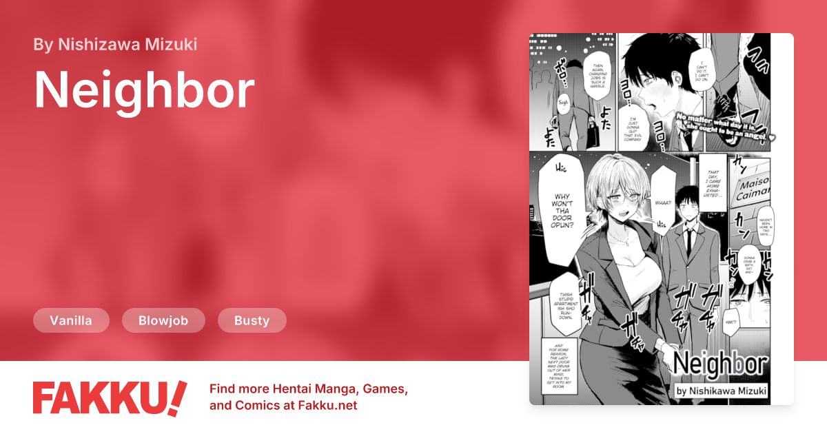 Neighbor Hentai by Nishizawa Mizuki - FAKKU