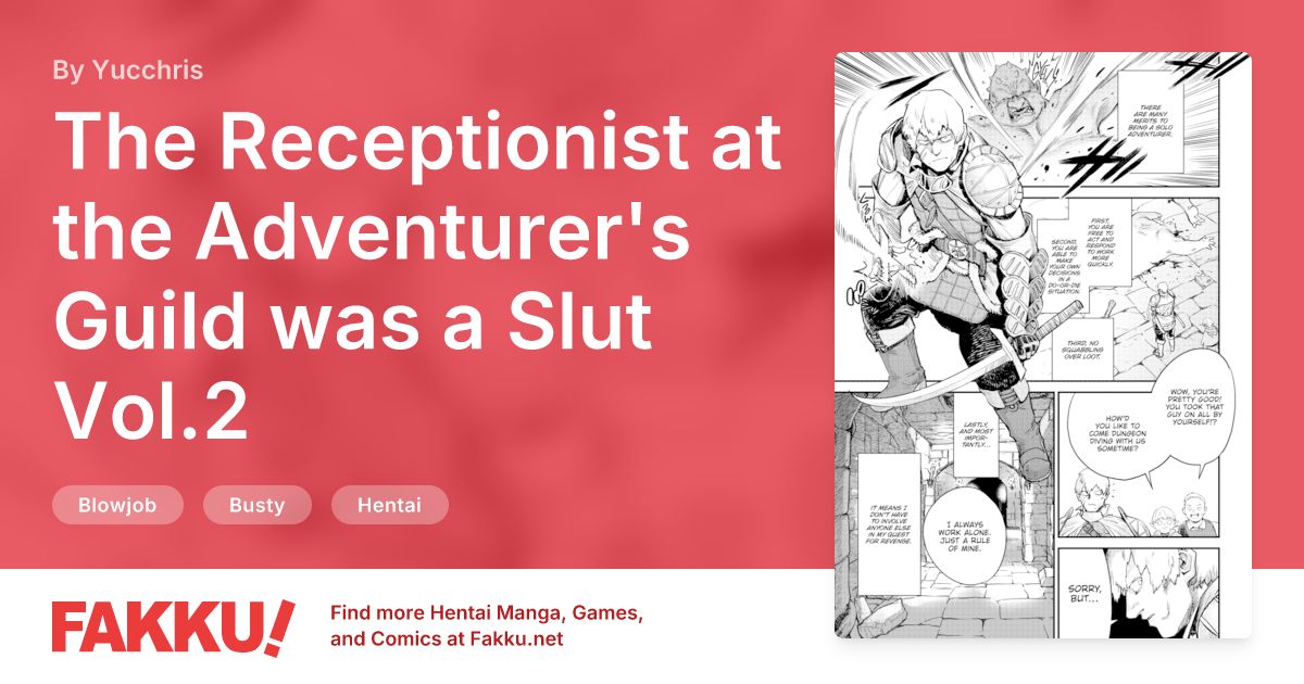 The Receptionist at the Adventurer's Guild was a Slut Vol.2 Hentai by Yucchris - FAKKU
