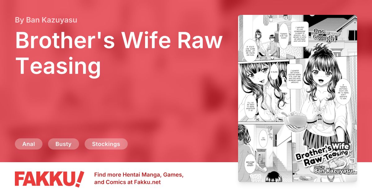 Brother's Wife Raw Teasing Hentai by Ban Kazuyasu - FAKKU