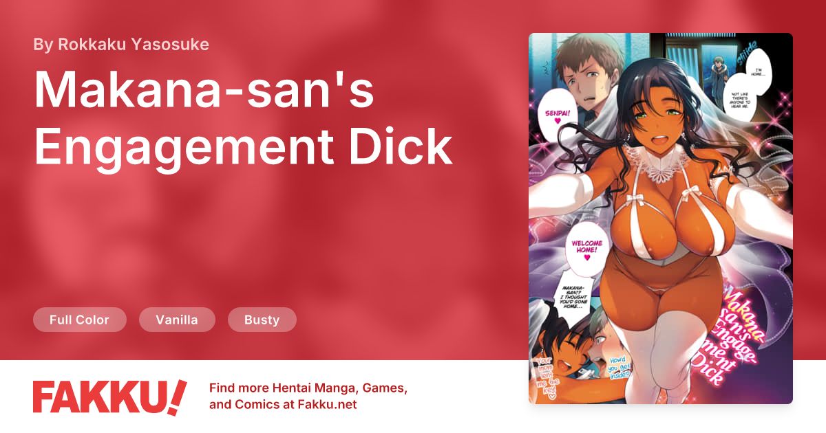 Makana-san's Engagement Dick Hentai by Rokkaku Yasosuke - FAKKU