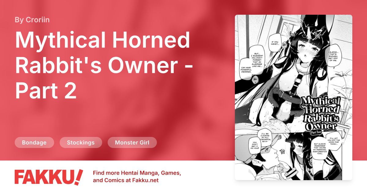 Mythical Horned Rabbit's Owner - Part 2 Hentai by Croriin - FAKKU