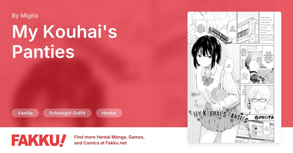 My Kouhai's Panties Hentai by Migita - FAKKU