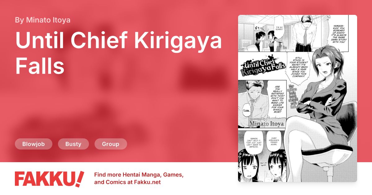 Until Chief Kirigaya Falls Hentai by Minato Itoya - FAKKU