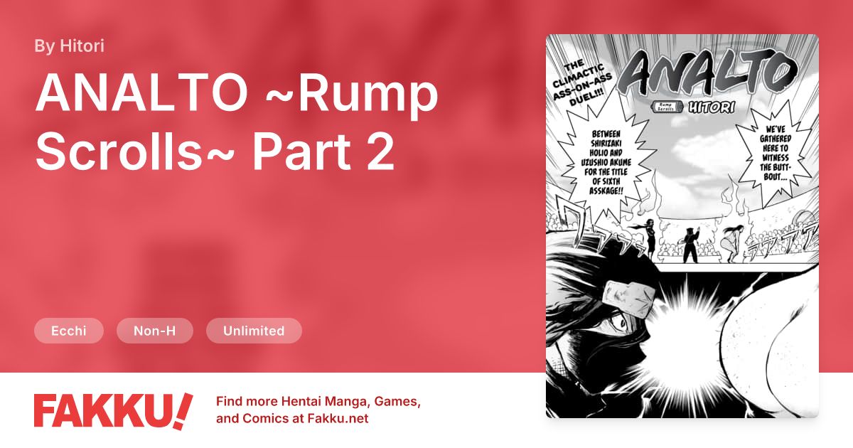 Hentai Collections including ANALTO ~Rump Scrolls~ Part 2 Hentai by Hitori - FAKKU