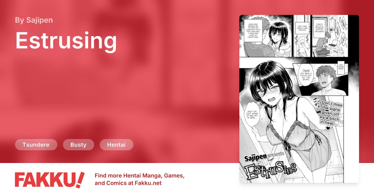 Estrusing Hentai by Sajipen - FAKKU