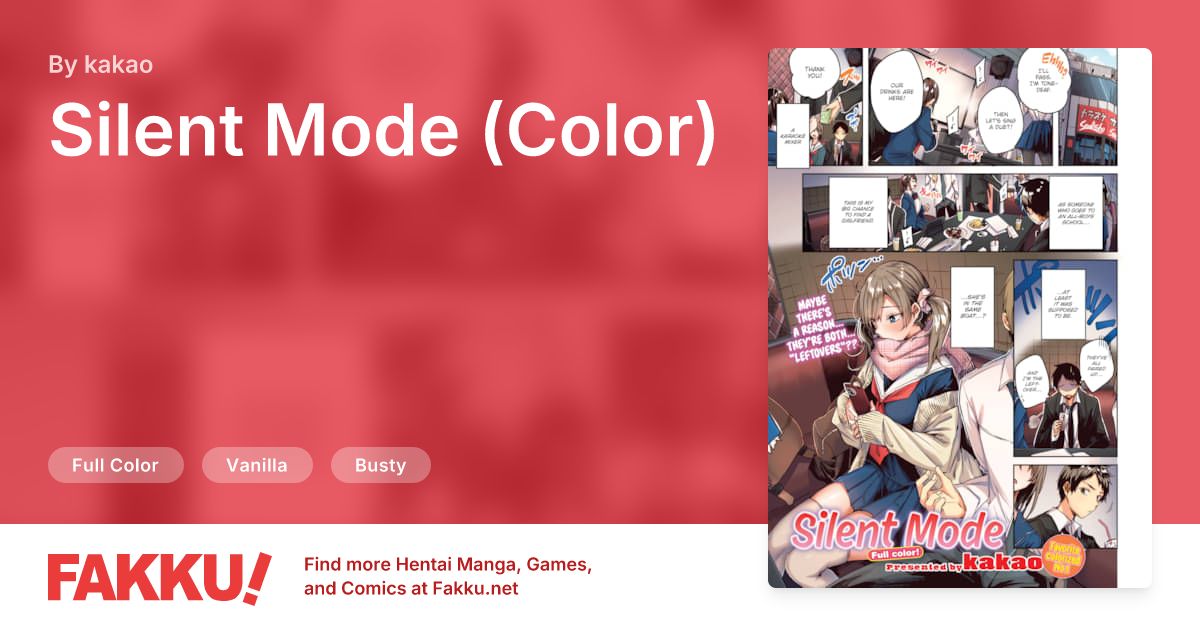 Silent Mode (Color) Hentai by kakao - FAKKU