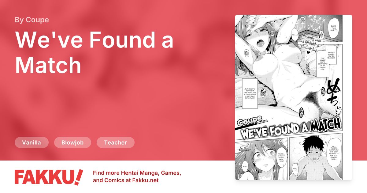 We've Found a Match Hentai by Coupe - FAKKU