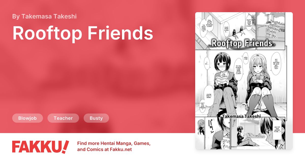 Rooftop Friends Hentai by Takemasa Takeshi - FAKKU