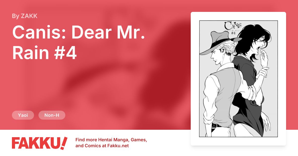 Canis: Dear Mr. Rain #4 Hentai by ZAKK - FAKKU