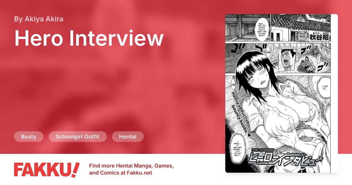 Hero Interview Hentai by Akiya Akira - FAKKU