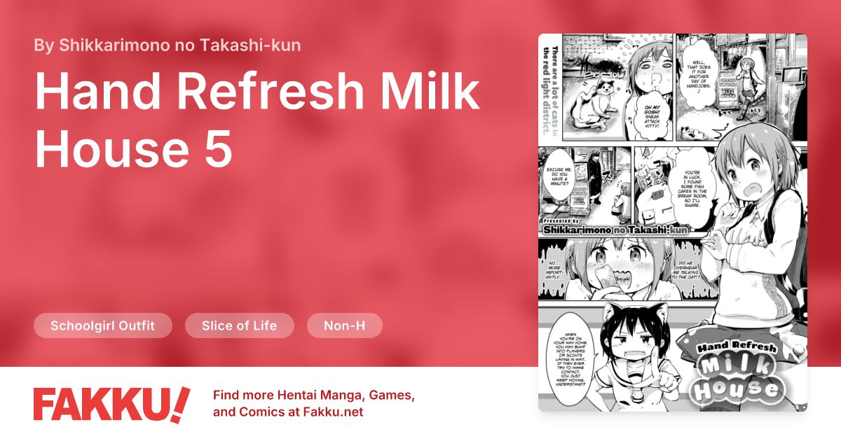 Hand Refresh Milk House 5 Hentai by Shikkarimono no Takashi-kun - FAKKU