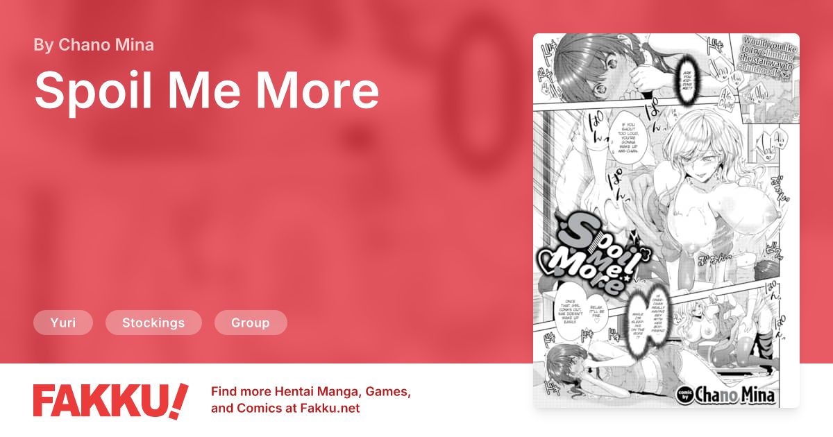 Spoil Me More Hentai by Chano Mina - FAKKU