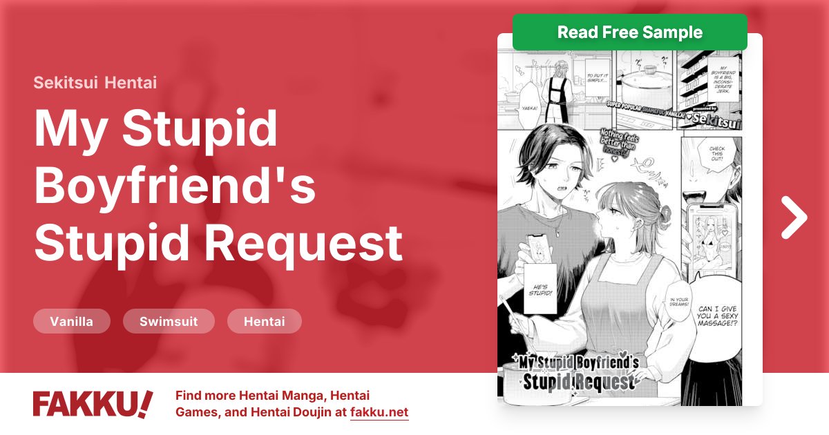  My Stupid Boyfriend's Stupid Request Hentai by Sekitsui - FAKKU