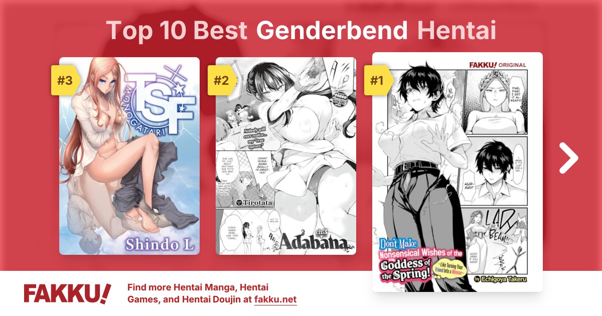 Top 10 Best Genderbend Hentai