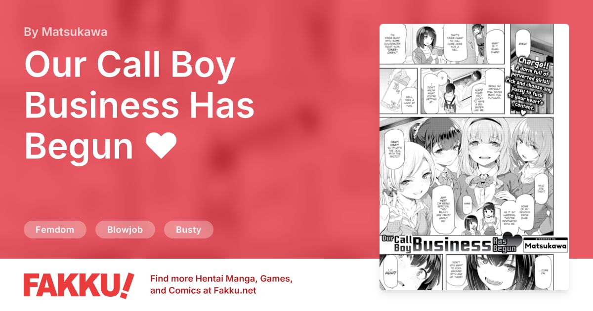 Our Call Boy Business Has Begun ❤ Hentai by Matsukawa - FAKKU