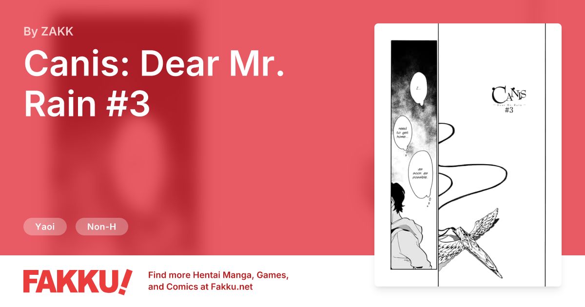 Canis: Dear Mr. Rain #3 Hentai by ZAKK - FAKKU
