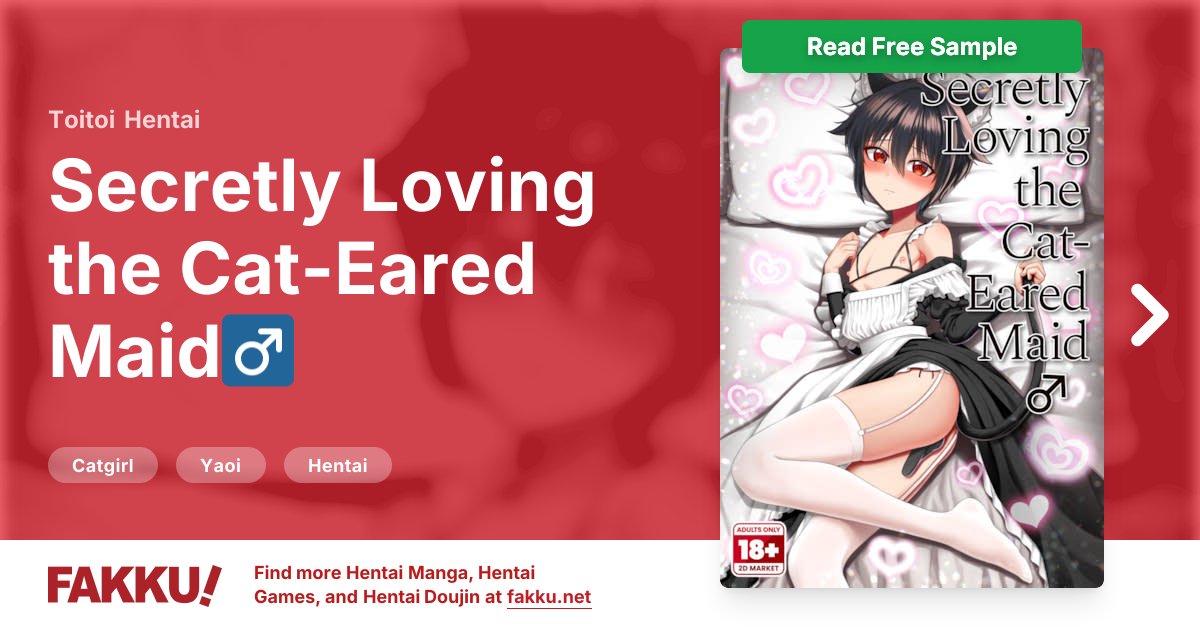  Secretly Loving the Cat-Eared Maid♂️ Hentai by Toitoi - FAKKU