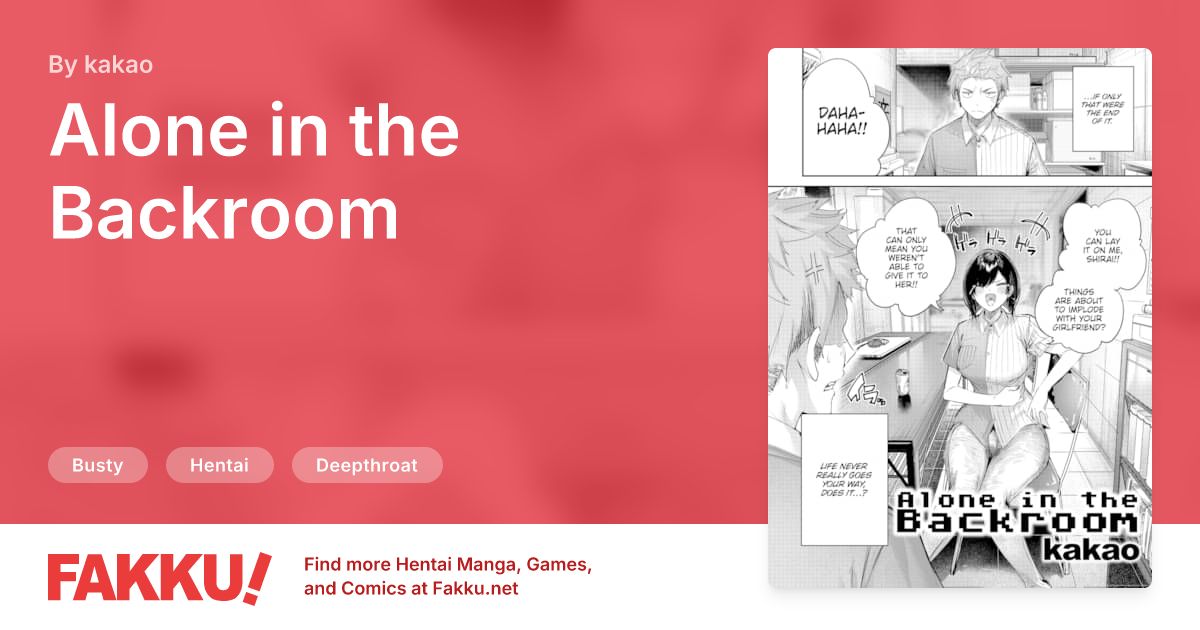 Alone in the Backroom Hentai by kakao - FAKKU