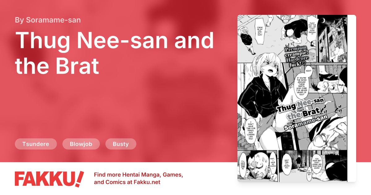 Thug Nee-san and the Brat Hentai by Soramame-san - FAKKU