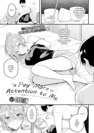 Pay More Attention to Me Hentai Cover Image
