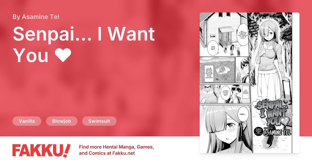 Senpai... I Want You ❤ Hentai by Asamine Tel - FAKKU
