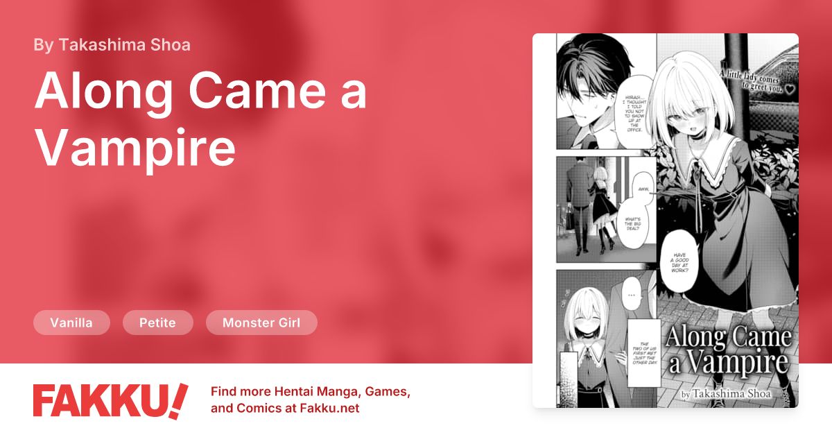 Along Came a Vampire Hentai by Takashima Shoa - FAKKU