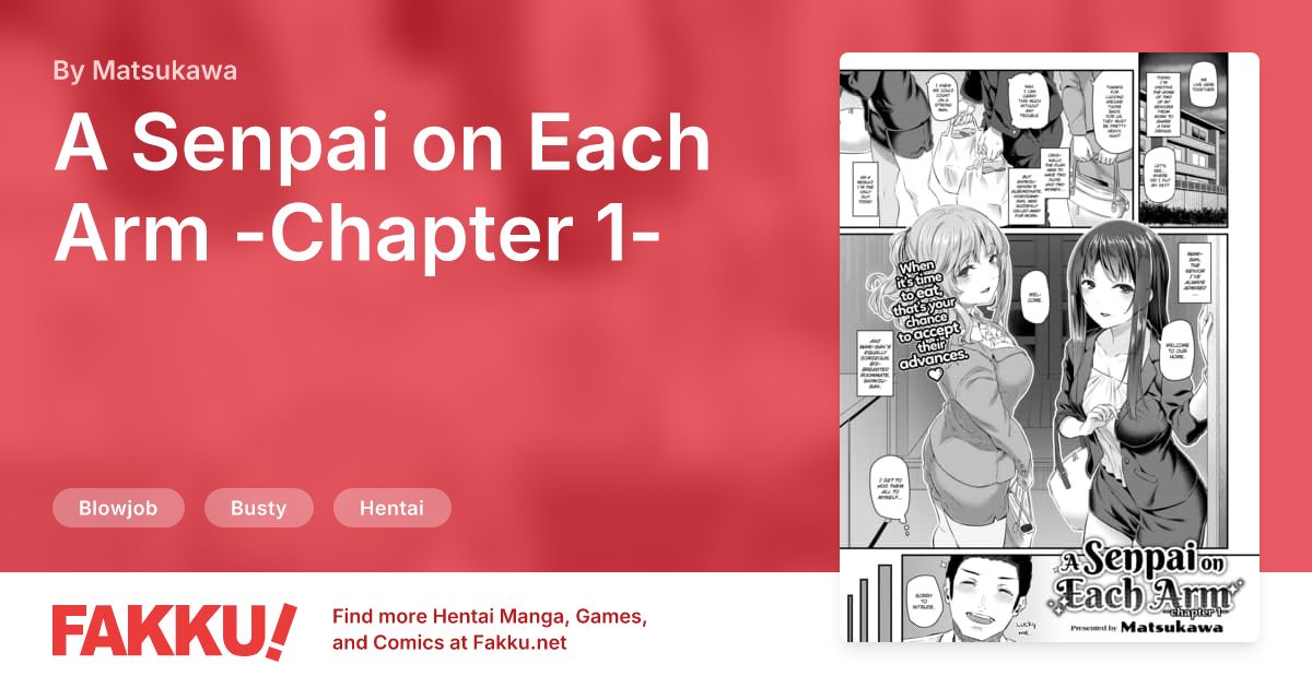 A Senpai on Each Arm -Chapter 1- Hentai by Matsukawa - FAKKU