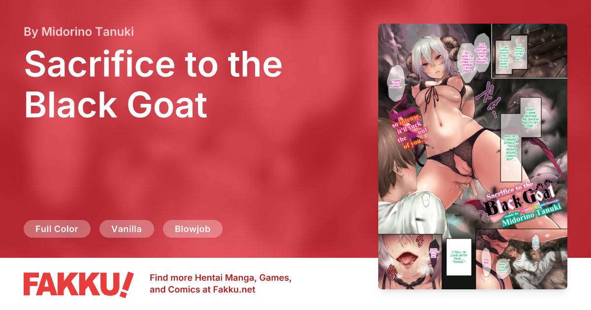 Sacrifice to the Black Goat Hentai by Midorino Tanuki - FAKKU