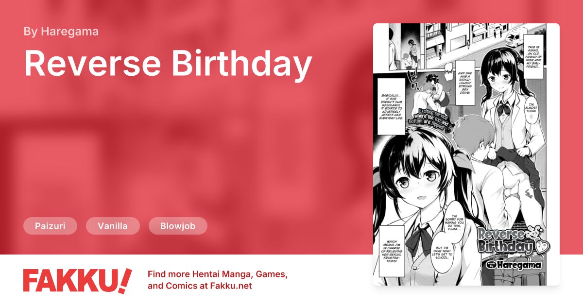 Reverse Birthday Hentai by Haregama - FAKKU
