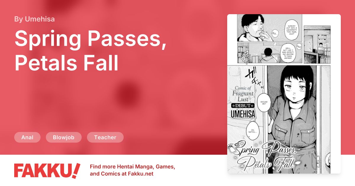 Spring Passes, Petals Fall Hentai by Umehisa - FAKKU