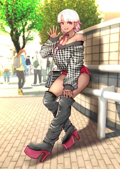 Transferred to the Gyaru Academy Chapter 41 Hentai Sample Image