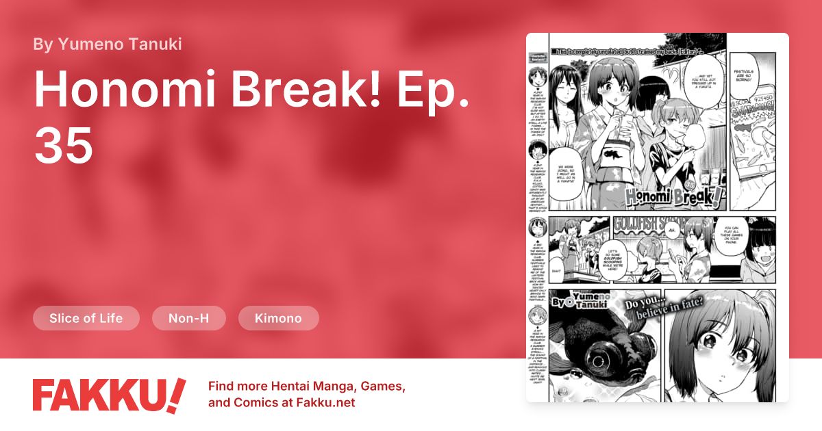 Honomi Break! Ep. 35 Hentai by Yumeno Tanuki - FAKKU