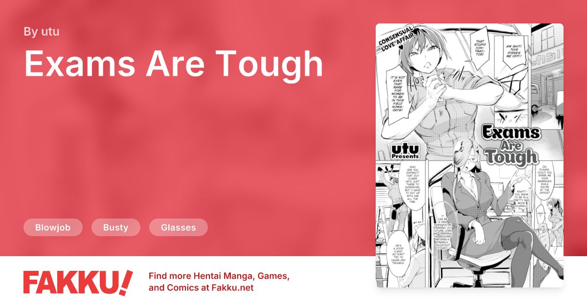 Exams Are Tough Hentai by utu - FAKKU