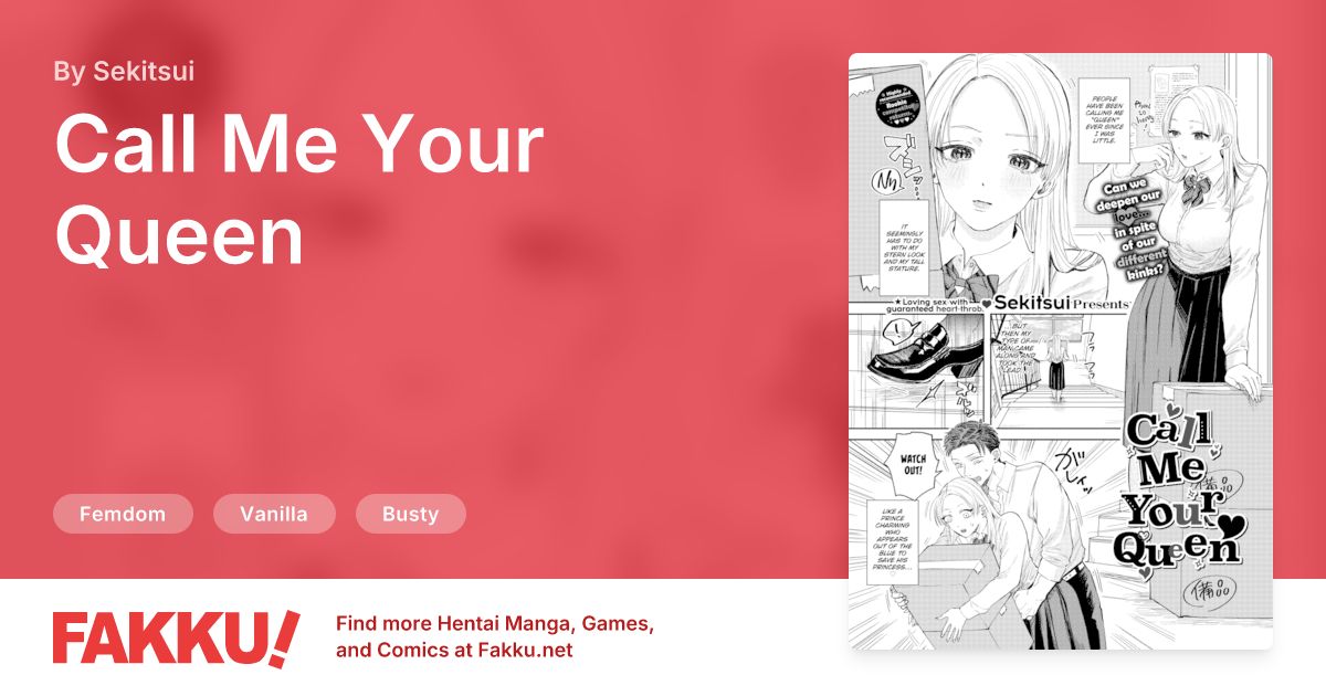 Call Me Your Queen Hentai by Sekitsui - FAKKU