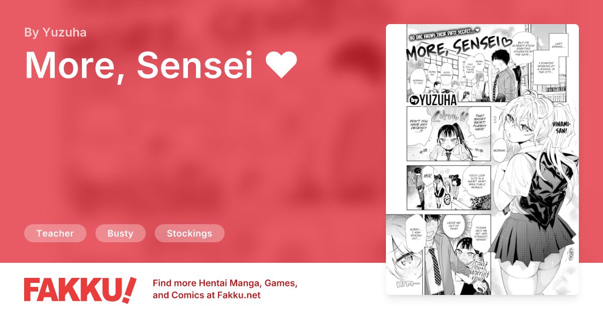 More, Sensei ❤ Hentai by Yuzuha - FAKKU