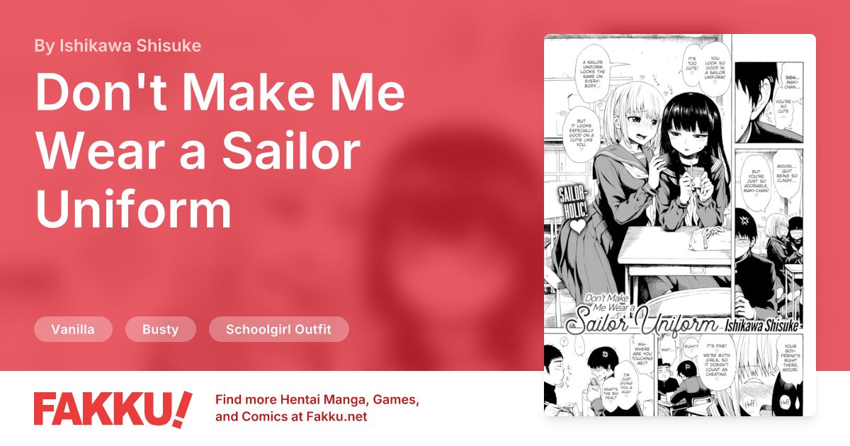 Don't Make Me Wear a Sailor Uniform Hentai by Ishikawa Shisuke - FAKKU