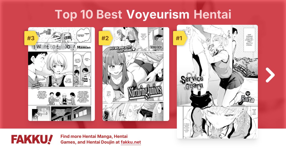 Top 10 Best Voyeurism Hentai