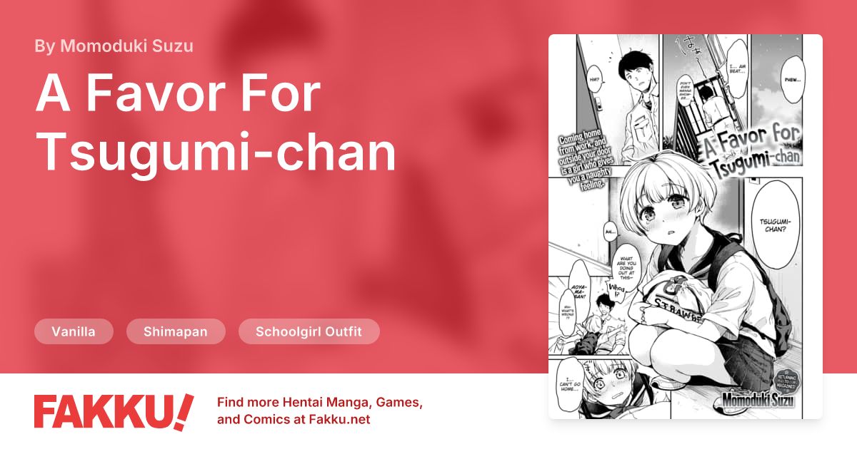 A Favor For Tsugumi-chan Hentai by Momoduki Suzu - FAKKU