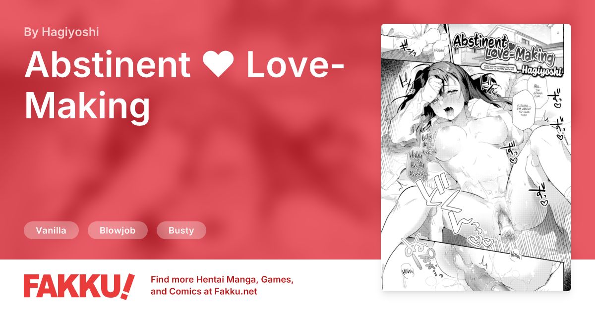 Abstinent ❤ Love-Making Hentai by Hagiyoshi - FAKKU