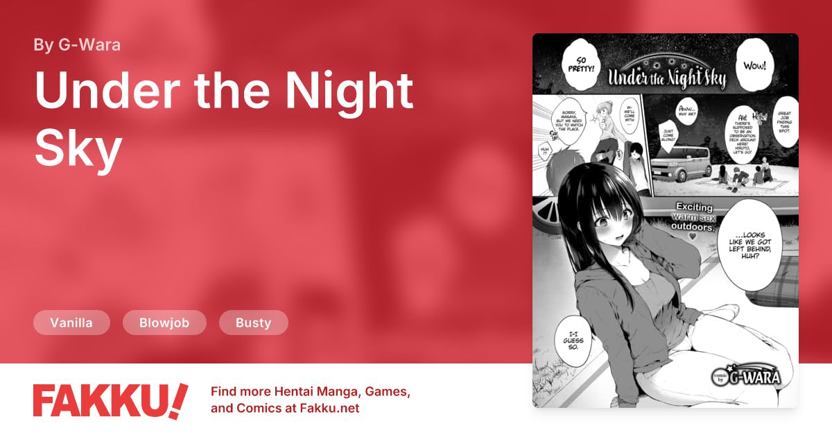 Under the Night Sky Hentai by G-Wara - FAKKU