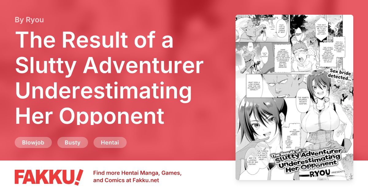 The Result of a Slutty Adventurer Underestimating Her Opponent Hentai by Ryou - FAKKU