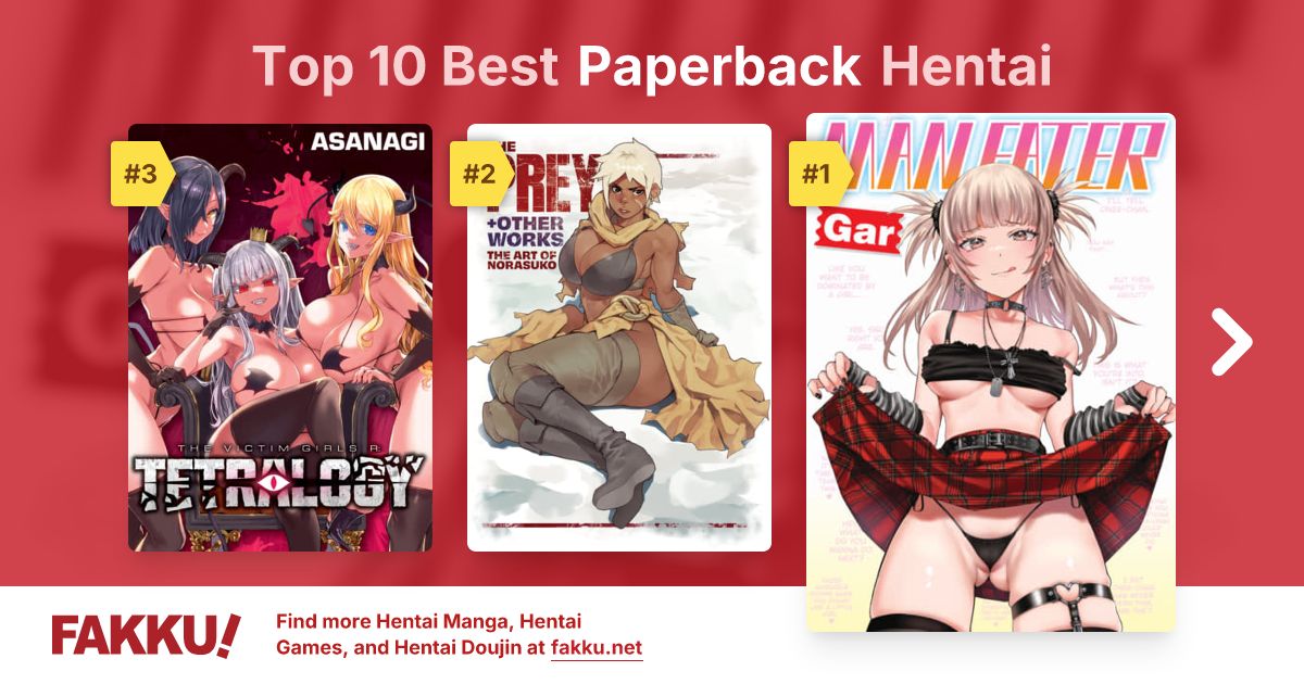 Top 10 Best Paperback Hentai