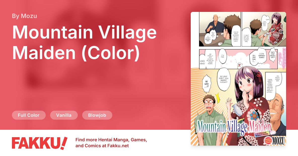 Mozu&apos;s popular hit work, back in full color. ♥